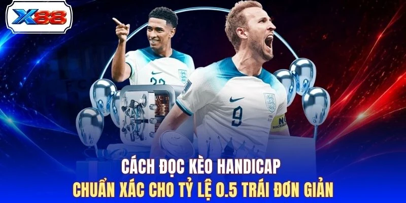 Cách đọc kèo Handicap chuẩn xác cho tỷ lệ 0.5 trái đơn giản