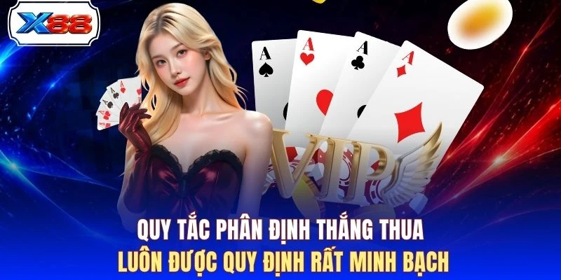 Quy tắc phân định thắng thua luôn được quy định rất minh bạch